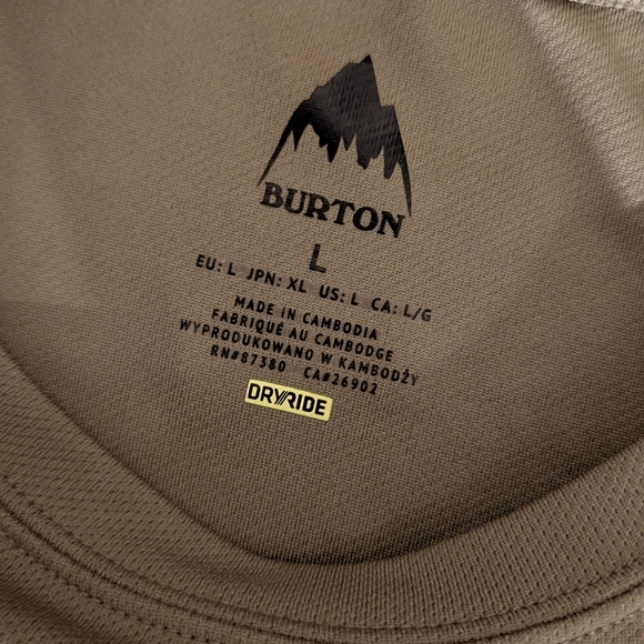 Burton Green Short Sleeve Tee - Picture 3 of 3